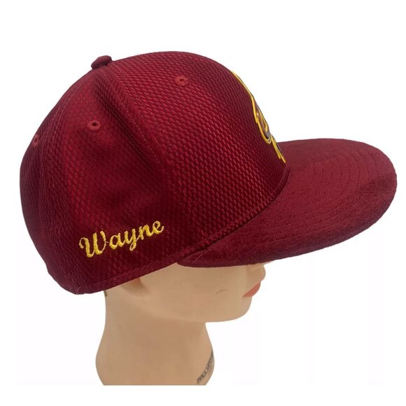 Cleveland Cavaliers on Court Era 9 Fifty Snapback Hat Burgundy custom *WAYNE* - Picture 2 of 7